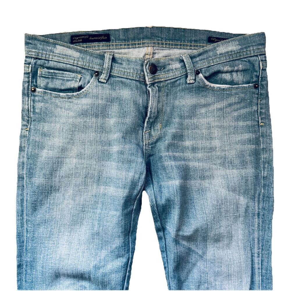 Citizens Of Humanity Straight Leg Vintage Light Blue Jeans Size 27 - Picture 4 of 12